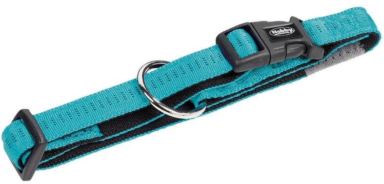 Nobby SOFT GRIP obojek XS 20-30cm / 10mm tyrkysová