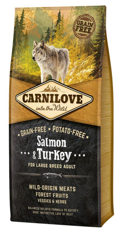 Carnilove Adult Dog Large Breed Salmon & Turkey 12kg