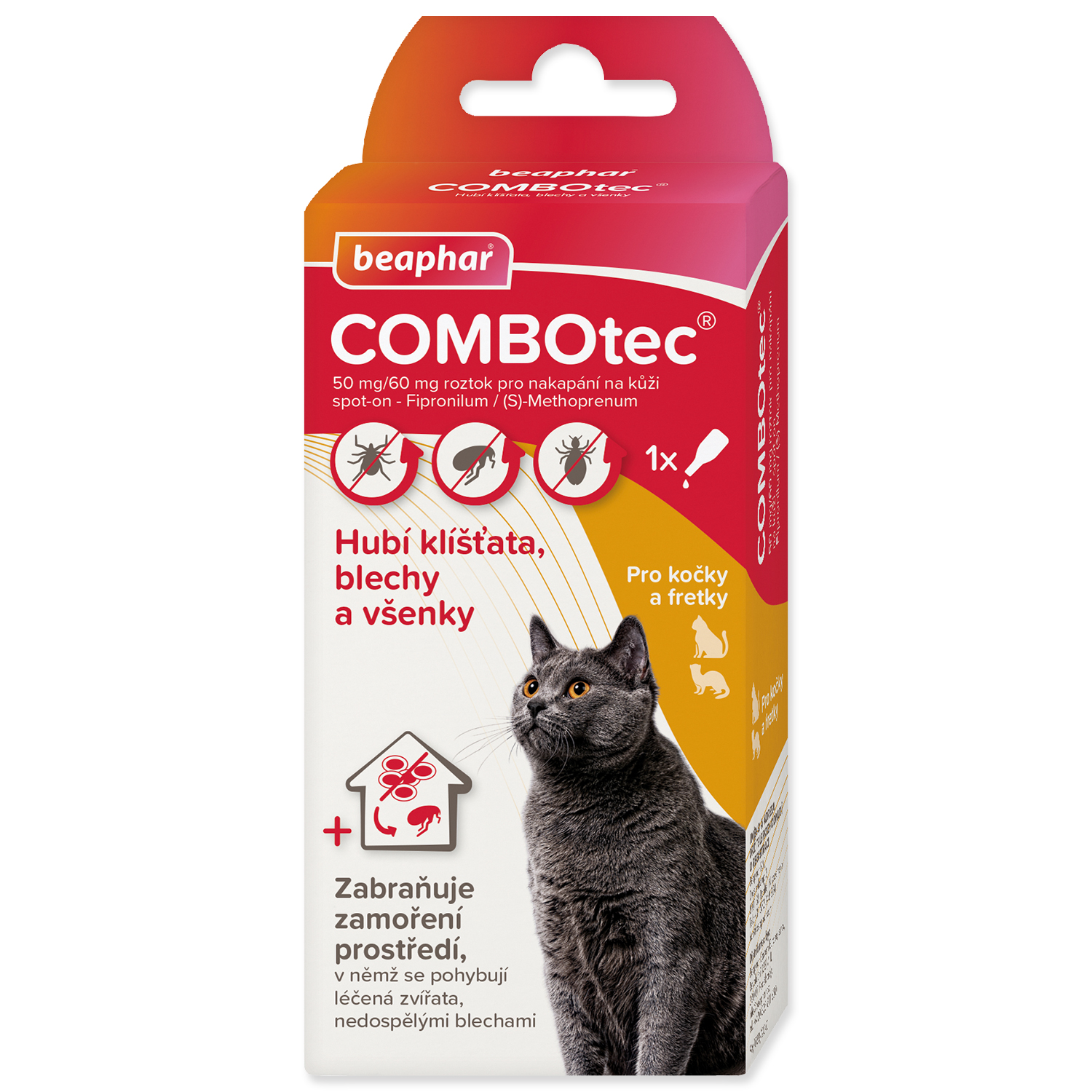 Beaphar Combotec Spot-on pro kočky a fretky 1x0,50 ml
