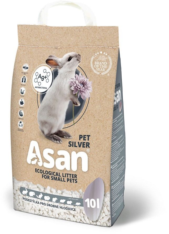 ASAN Pet Silver hlodavce a králíčky 10l