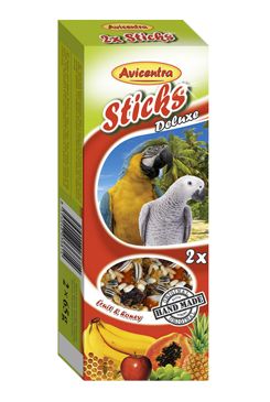 Avicentra tyčinky pro velké papoušky ovocné 2 ks