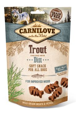 Carnilove Dog Semi Moist Snack Trout with Dill 200g
