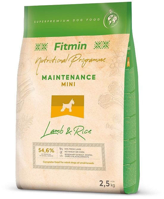 Fitmin Mini Lamb & Rice 2,5 kg
