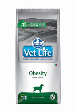 Farmina Vet Life Vet Life Natural DOG Obesity 12kg