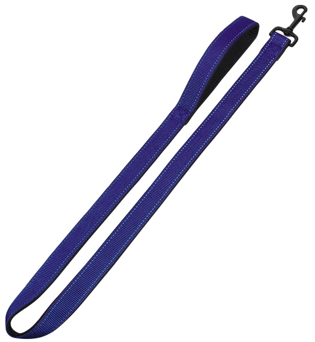 Nobby Classic Reflect Soft vodítko neoprén 120cm / 15-20mm modrá