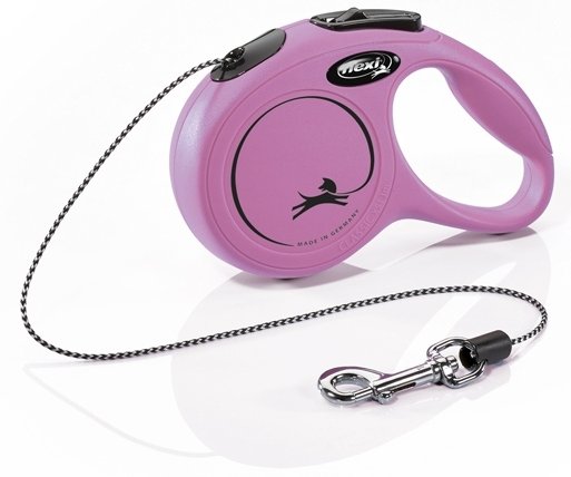 Flexi NEW CLASSIC XS vodítko lankové 3m/8kg růžová