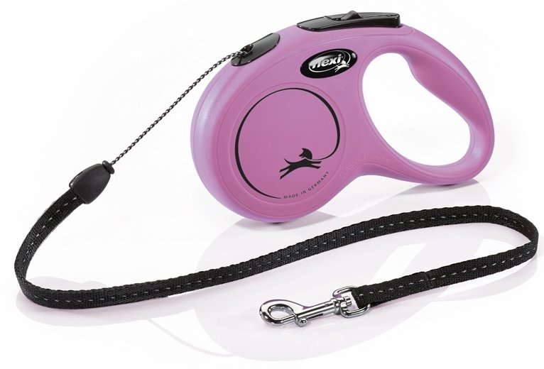 Flexi NEW CLASSIC S vodítko lankové 5m/12kg růžová