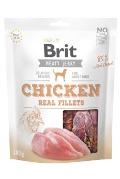 Brit pamlsky Jerky Chicken Fillets 200 g