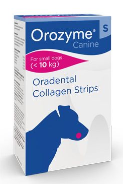 Orozyme žvýkací plátky S (do 10 kg) 224g