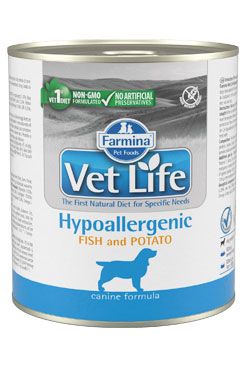 Farmina Vet Life Vet Life Natural Dog konzerva Hypoaller Fish&Potato 300g
