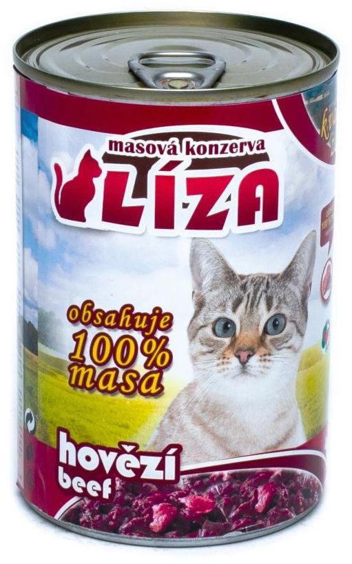 Falco Líza hovězí konzerva pro kočky 400g