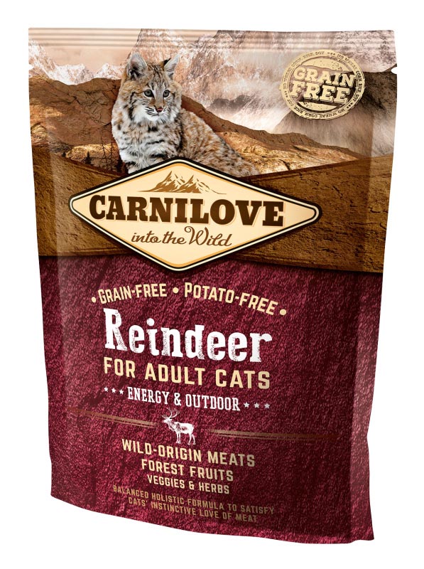 Carnilove Cat Reindeer for Adult Energy&Outdoor 400g