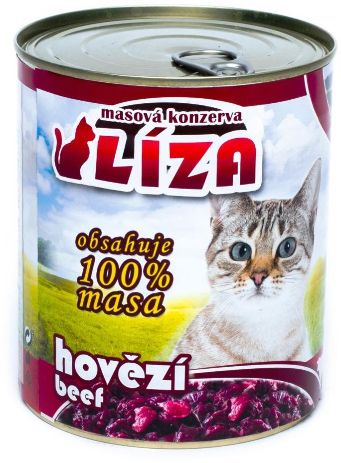 Falco Líza hovězí konzerva pro kočky 800g