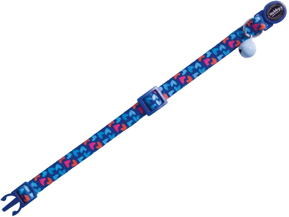 Nobby obojek pro kočku Heart Dark Blue
