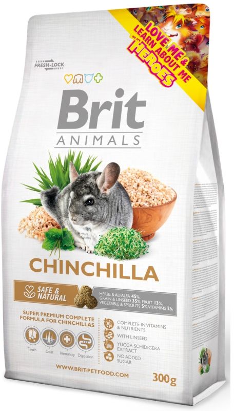 Brit Animals CHINCHILA Complete 300 g