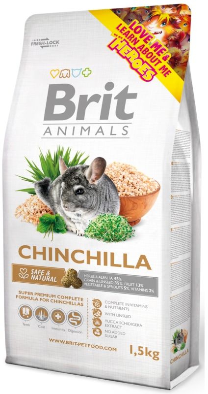 Brit Animals CHINCHILA Complete 1,5 kg