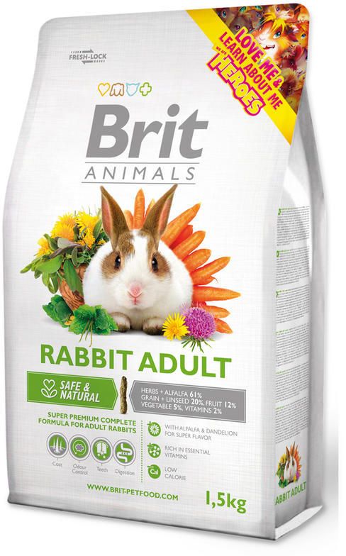 Brit Animals RABBIT SENIOR Complete 1,5 kg