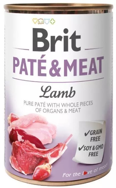 Konzerva Brit Paté & Meat Lamb 400g