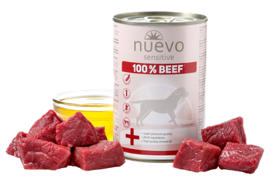 Nuevo Sensitive hovězí Monoprotein konz. pes 400g