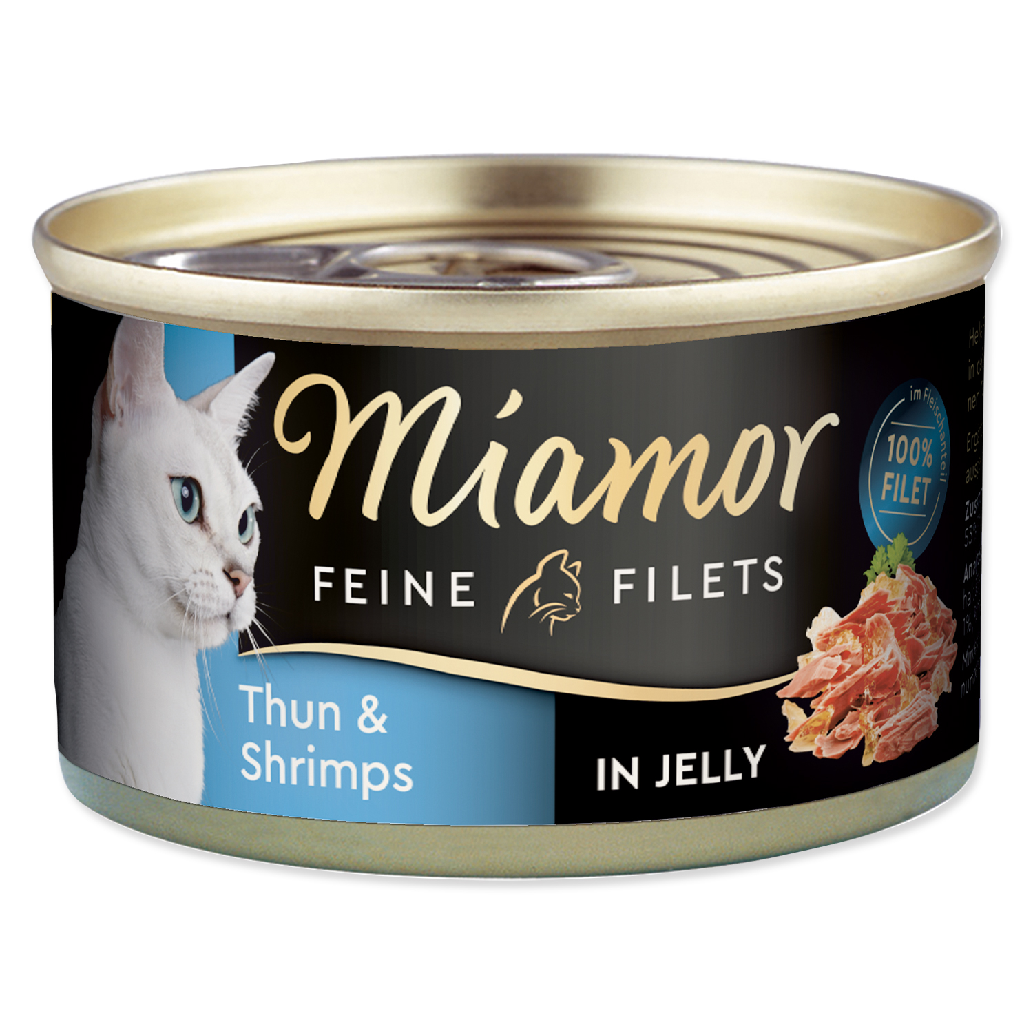 Miamor Feine Filets konzerva tuňák a krevety v želé 100g