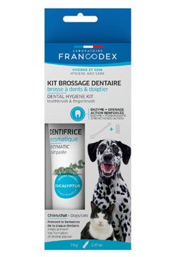 Francodex Dental Kit zubní pasta 70g + kartáček