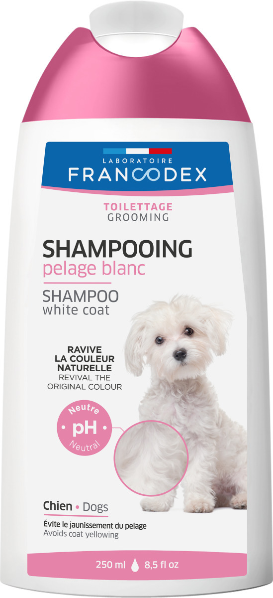 Francodex šampon na bílou srst psa 250ml