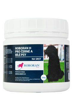 Roboran H pro psy černé a bílé plv 200g