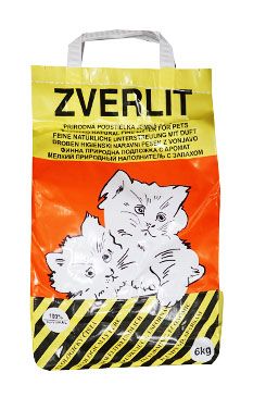 ZVERLIT oranžová jemná podestýlka s vůní kočka 6kg