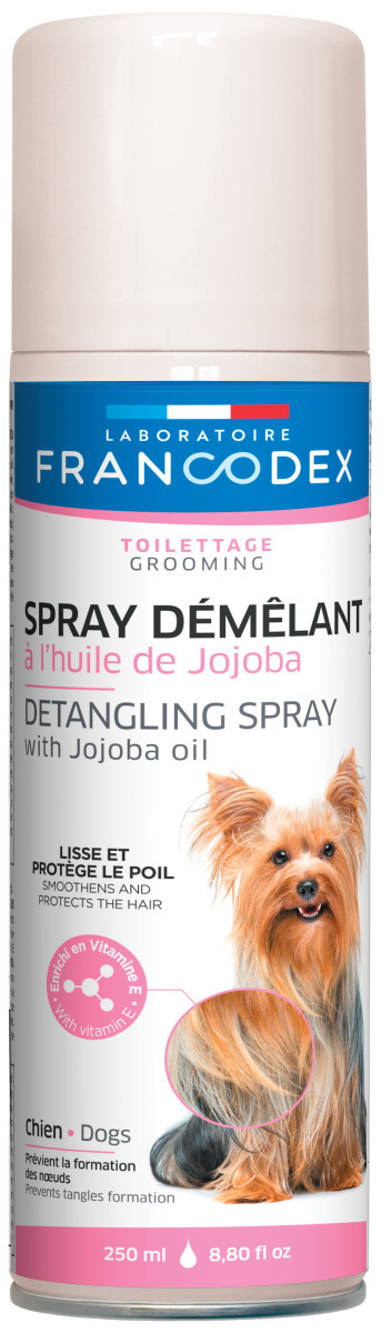 Levně Francodex rozčesávací sprej s jojobovým olejem 250ml