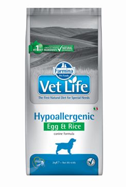 Farmina Vet Life Vet Life Natural DOG Hypo Egg & Rice 2kg