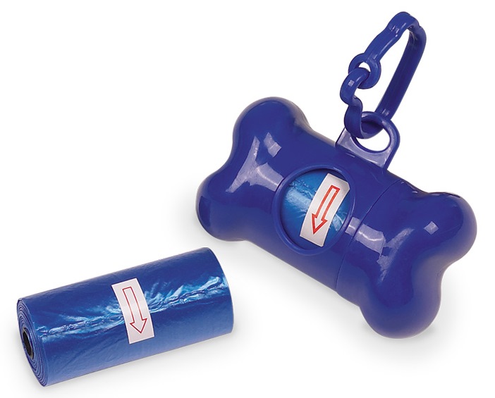 Nobby TidyUp Bone modrý zásobník 8cm