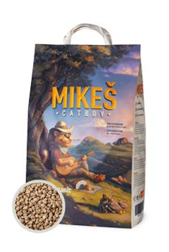 Mikeš Catboy Podestýlka kočkolit hrudkující 5kg