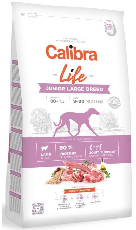 Calibra Life Calibra Dog Life Junior Large Breed Lamb 12kg