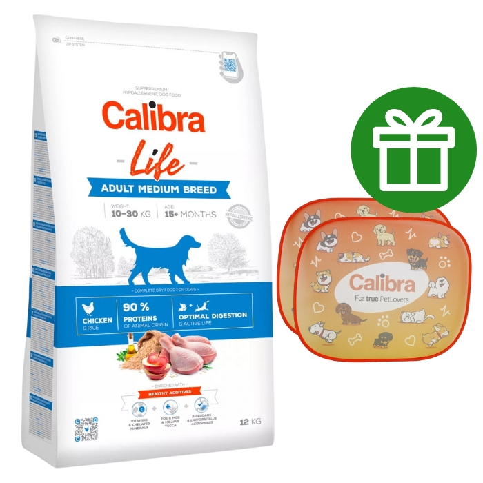 Calibra Life Calibra Dog Life Adult Medium Breed Chicken 12kg