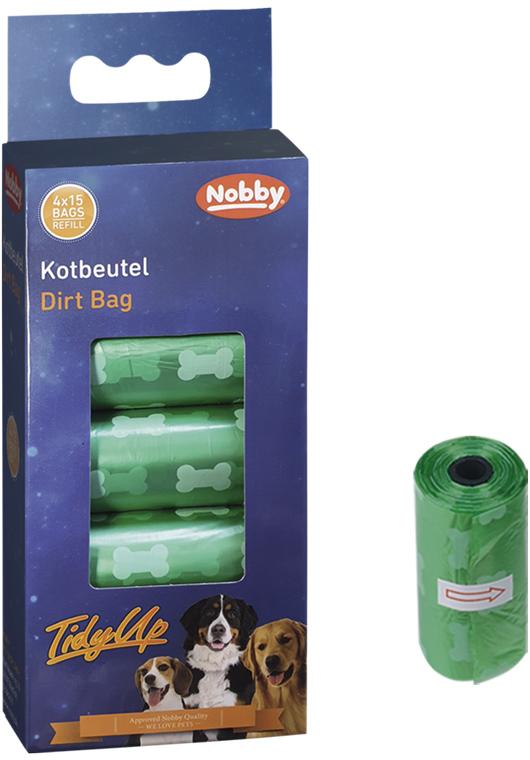 Nobby TidyUp sáčky na bobky zelené 4 role