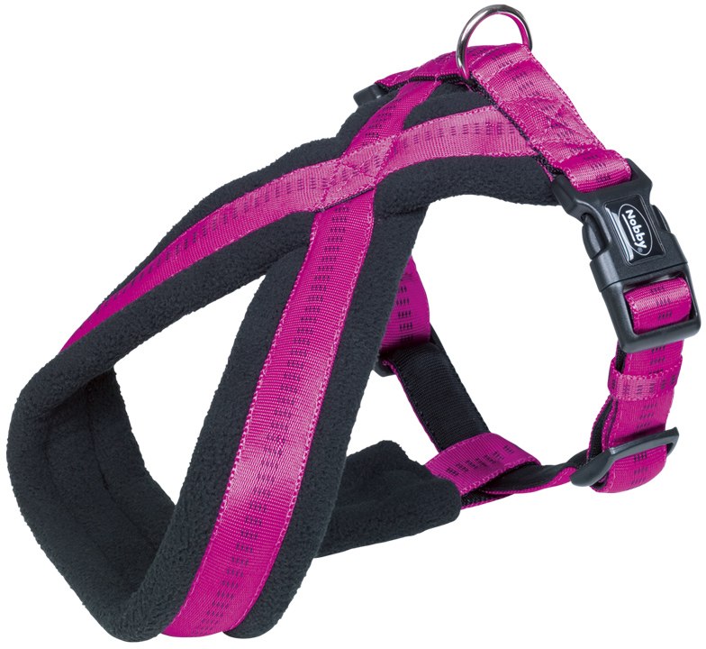 Nobby SOFT GRIP COMFORT postroj do X růžový L/XL 70-100cm
