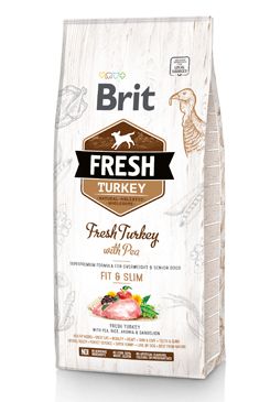 Brit Fresh Turkey & Pea Adult Fit & Slim 12 kg