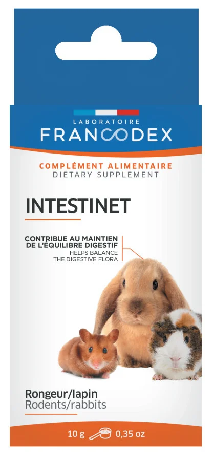 Francodex INTESTINET pro hlodavce a králíky 10g