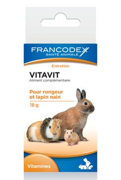 Francodex VITAVIT doplněk stravy pro hlodavce a králíky 18g