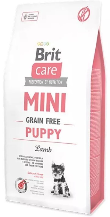 Levně Brit Care Mini Grain Free Puppy Lamb 7kg