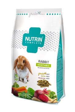 NUTRIN Complete GRAIN FREE Králík Vegetable 400g