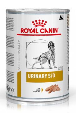 Royal Canin Veterinary Royal Canin VD Canine Urinary S/O 410g konzerva