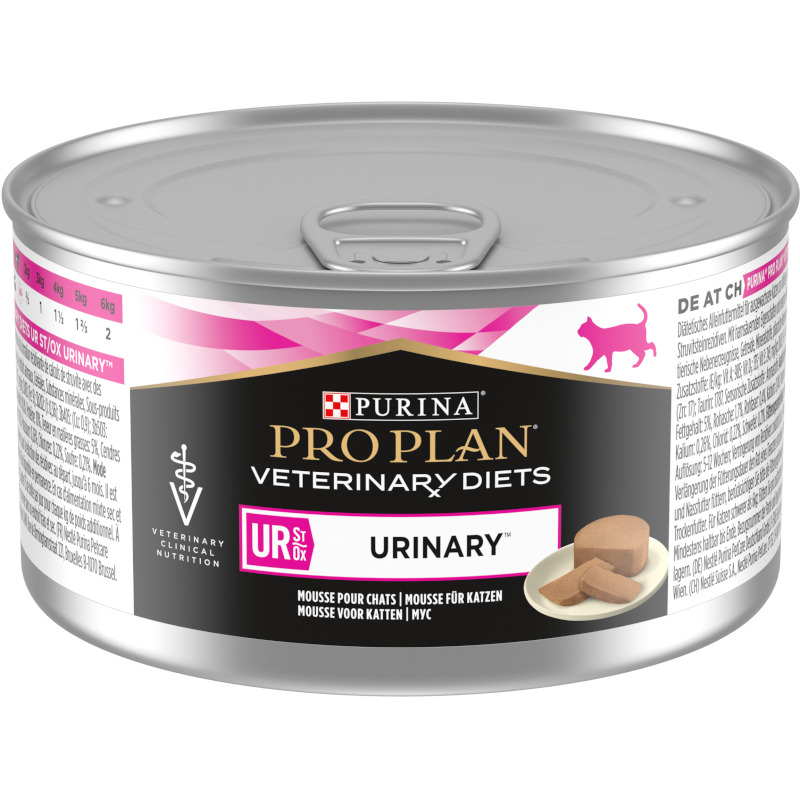 Pro Plan VD Purina PPVD Feline konzerva - UR St/Ox Urinary Turkey 195g