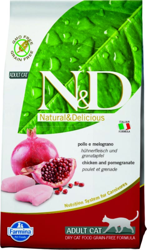 N&D PRIME CAT Adult Chicken & Pomegranate 1,5kg