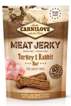 Carnilove Dog Jerky Rabbit & Turkey Bar 100g