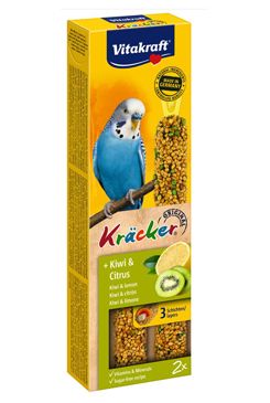 Vitakraft Bird Kräcker Kiwi a citrus závěsná tyčinka pro andulky 2 ks