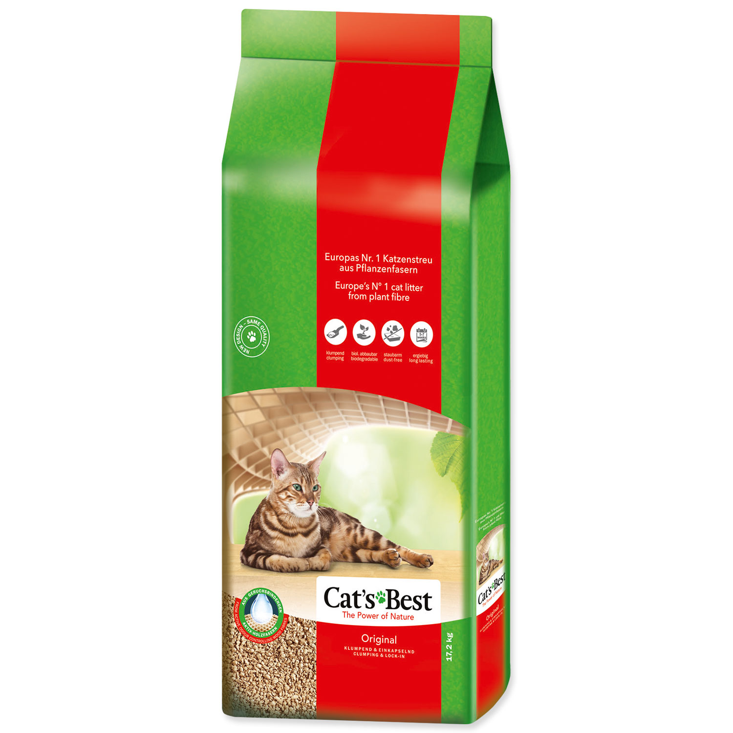 Cats Best Original podestýlka 40l/17,2kg