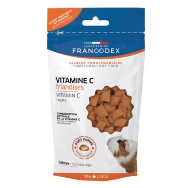 Francodex Pochoutka Vitamin C Morče 50 g