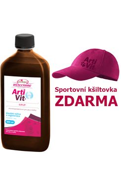 VITAR Veterinae ArtiVit Sirup 500ml+kšiltovka