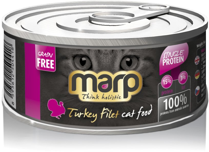 Marp Holistic Marp Turkey Filet konzerva pro kočky s krůtím 70g